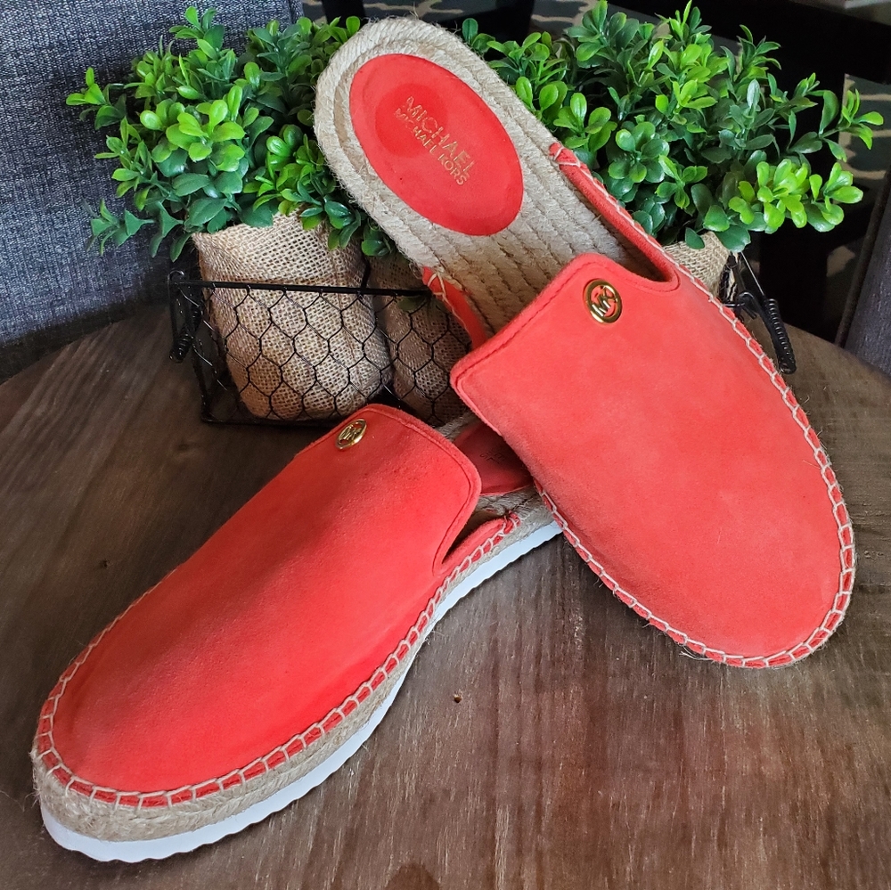 MICHAEL Kors Suede Hasting Slide

Espadrilles NWOB